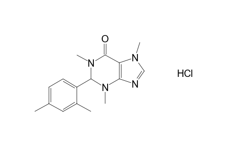 1,2,3,7-Tetrahydro-2-(2',4'-dimethylphenyl)-1,3,7-trimethyl-6H-purin-6-one-Hydrochloride