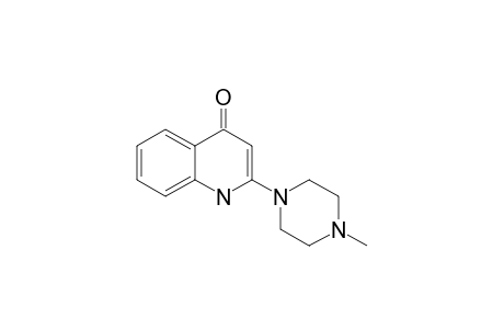 1,4-DIHYDRO-2-(4-METHYLPIPERAZINO)-4-QUINOLINONE