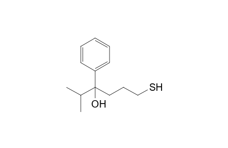 6-Mercapto-2-methyl-3-phenyl-3-hexanol