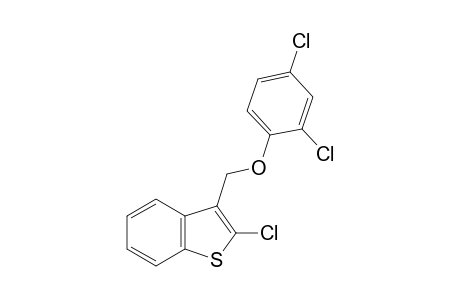 2-chloro-3-[(2,4-dichlorophenoxy)methyl]benzo[b]thiophene