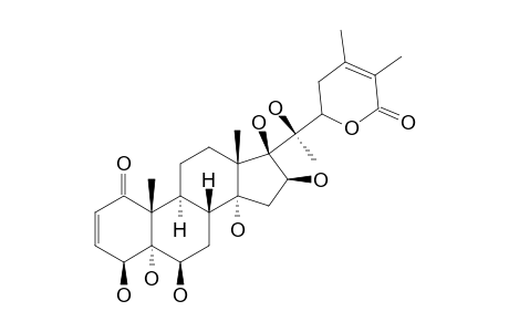 WITHANGULATIN_G;16-BETA-HYDROXYWITHAPERUVIN