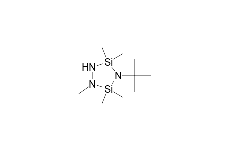 1,2,4-Triaza-3,5-disilacyclopentane, 4-(1,1-dimethylethyl)-1,3,3,5,5-pentamethyl-