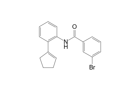 3-Bromo-N-(2-cyclopent-1-en-1-ylphenyl)benzamide