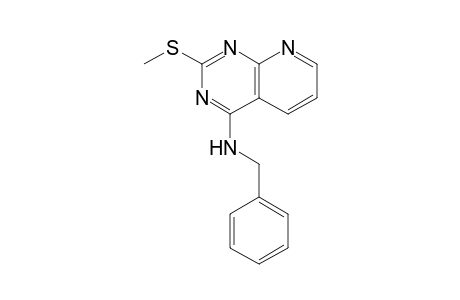 4-Benzylamino-2-methylthiopyrido[2,3-d]pyrimidine