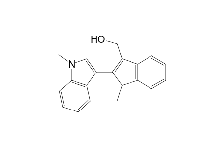 3-[(11E)-1-Hydroxymethyl-3-methyl-1H-inden-2-yl]-1-methyl-1H-indole