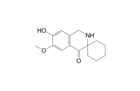 Spiro[cyclohexane-1,3'(4'H)-isoquinolin]-4'-one, 1',2'-dihydro-7'-hydroxy-6'-methoxy-