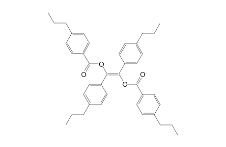 {1,2-bis[(4'-Propylphenyl)-1,2-ethenediyl} 1,2-bis(4''-propylbenzoate)