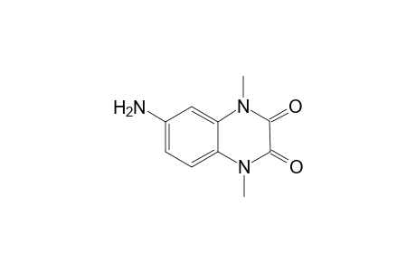 2,3-Quinoxalinedione, 6-amino-1,4-dihydro-1,4-dimethyl-