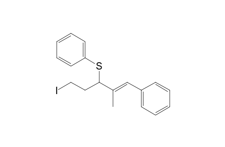 5-Phenyl-3-(phenylthio)-4-methyl-1-iodo-4-pentene