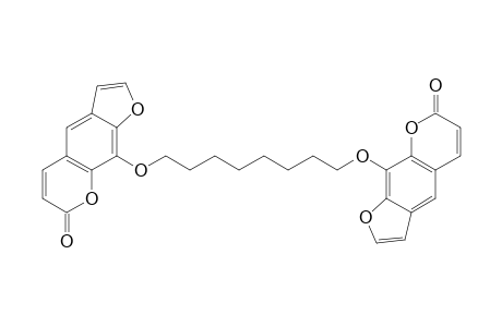 9-[8-(7-ketofuro[3,2-g]chromen-9-yl)oxyoctoxy]furo[3,2-g]chromen-7-one