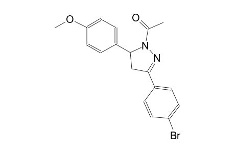 4-[1-acetyl-3-(4-bromophenyl)-4,5-dihydro-1H-pyrazol-5-yl]phenyl methyl ether