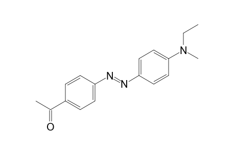 4'-{[(p-ethylmethylamino)phenyl]azo}acetophenone
