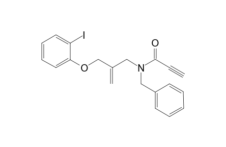 2-Iodophenyl 2-methylene-3-[N-(1-oxoprop-2-ynyl)-N-benzylamido]propyl ether