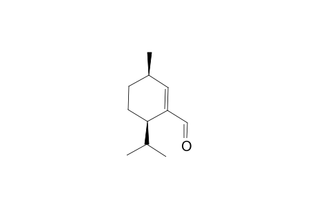 (3R,6R)-3-methyl-6-propan-2-yl-1-cyclohexenecarboxaldehyde