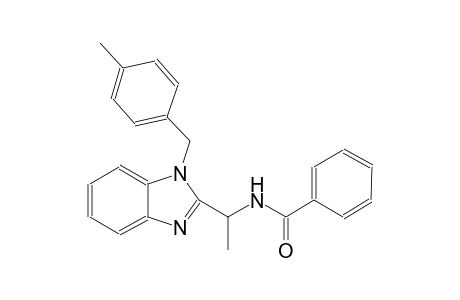 benzamide, N-[1-[1-[(4-methylphenyl)methyl]-1H-benzimidazol-2-yl]ethyl]-
