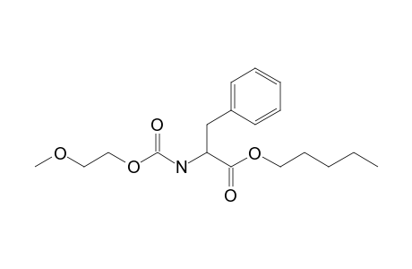 L-Phenylalanine, N-(2-methoxyethoxycarbonyl)-, pentyl ester