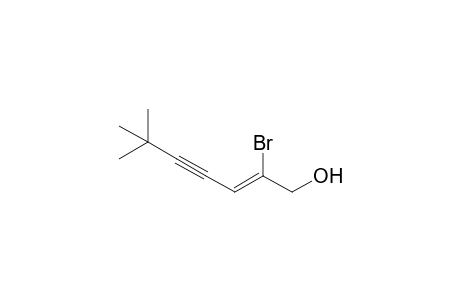 (Z)-2-Bromo-6,6-dimethylhept-2-en-4-yn-1-ol