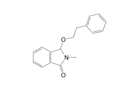 2-methyl-3-phenethoxyisoindolin-1-one