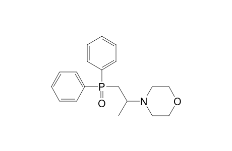 Morpholine, 4-[2-(diphenylphosphinyl)-1-methylethyl]-