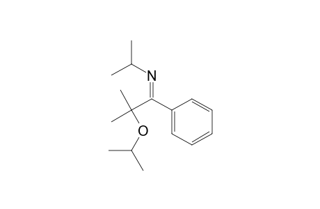 2-Propanamine, N-[2-methyl-2-(1-methylethoxy)-1-phenylpropylidene]-