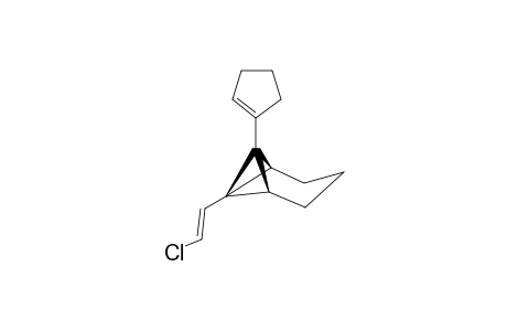 1-[(E)-2-Chloroethenyl)-7-(1-cyclopenten-1-yl)tricyclo-[4.1.0.0(2,7)]heptane