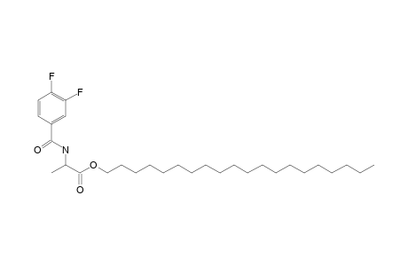 D-Alanine, N-(3,4-difluorobenzoyl)-, eicosyl ester