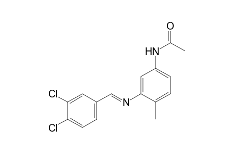 3'-[(3,4-dichlorobenzylidene)amino]-p-acetotoluidide