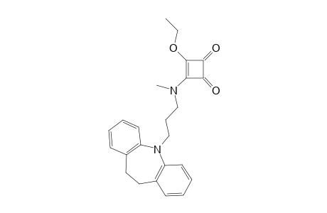 3-[3-(5,6-dihydrobenzo[b][1]benzazepin-11-yl)propyl-methyl-amino]-4-ethoxy-cyclobut-3-ene-1,2-dione