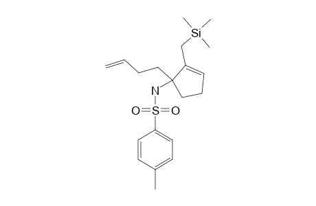 N-[1-(3-BUTENYL)-2-[(TRIMETHYLSILYL)-METHYL]-2-CYCLOPENTEN-1-YL]-4-METHYLBENZENESULFONAMIDE