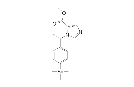 (R)-(+)-METHYL-1-[1-(4-TRIMETHYLSTANNYLPHENYL)-ETHYL]-1H-IMIDAZOLE-5-CARBOXYLATE