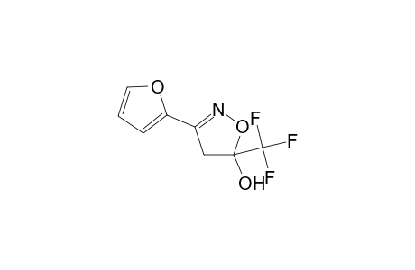 3-(furan-2-yl)-5-(trifluoromethyl)-4,5-dihydro-1,2-oxazol-5-ol