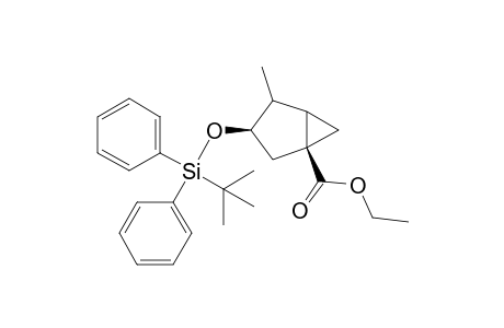 Ethyl (1S,3R)-3-[(t-butyldiphenylsilyl)oxy]-4-methylbicyclo[3.1.0]hexane-1-carboxylate