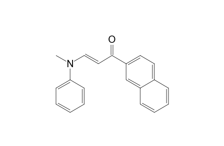(2E)-3-[Methyl(phenyl)amino]-1-(naphthalen-2-yl)prop-2-en-1-one