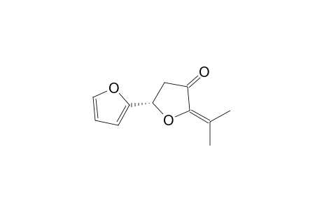 (5S)-2-(1-Methylethylidene)-3-oxo-5-(2-furyl)tetrahydrofuran