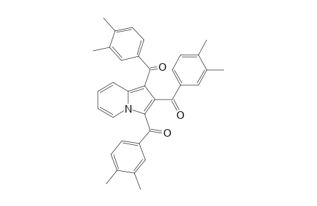 [2,3-bis(3,4-dimethylbenzoyl)indolizin-1-yl]-(3,4-dimethylphenyl)methanone