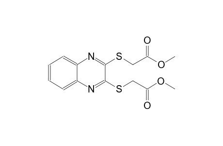 Acetic acid, (3-methoxycarbonylmethylsulfanylquinoxalin-2-ylsulfanyl)-, methyl ester