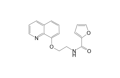 Furan-2-carboxylic acid, [2-(quinolin-8-yloxy)ethyl]amide