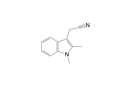 2-(1,2-dimethyl-1H-indol-3-yl)acetonitrile