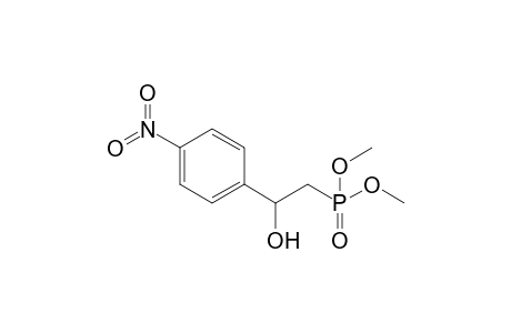 2-Dimethoxyphosphoryl-1-(4-nitrophenyl)ethanol