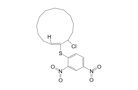 Z-3-CHLORO-1-CYCLOTRIDECEN-2-YL-2',4'-DINITROPHENYL-SULPHIDE