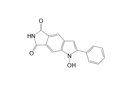 1-Hydroxy-2-phenylpyrrolo[3,4-f]indole-5,7(1H,6H)-dione