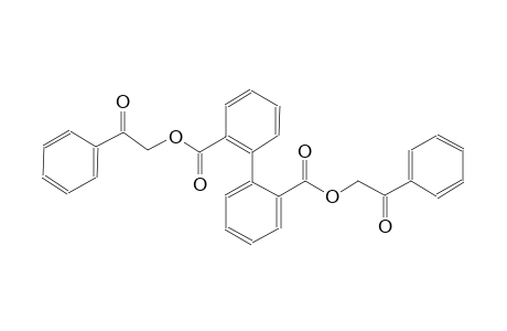[1,1'-biphenyl]-2,2'-dicarboxylic acid, bis(2-oxo-2-phenylethyl) ester