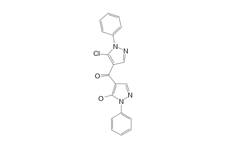 (5-CHLORO-1-PHENYL-1H-PYRAZOL-4-YL)-(5-HYDROXY-1-PHENYL-1H-PYRAZOL-4-YL)-METHANONE