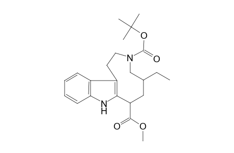 N-(tert-Butoxycarbonyl)-16-(methoxycarbonyl)-14-ethyl-D-norcleavamine isomer