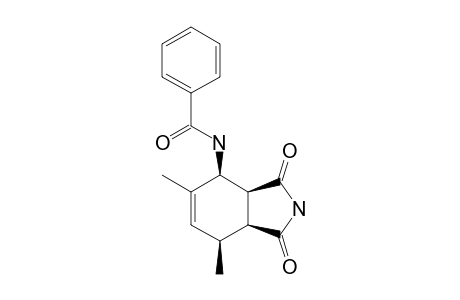 4N-BENZOYLAMINO-5,7-DIMETHYL-CIS-3A,4,7,7A-TETRAHYDROISOINDOLE-1,3-DIONE