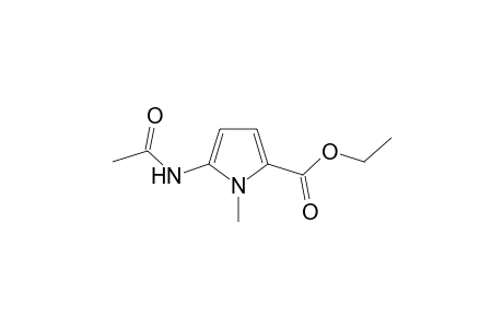 5-acetamido-1-methylpyrrole-2-carboxylic acid, ethyl ester