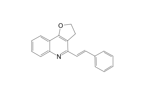 2,3-Dihydro-4-styrylfuro[3,2-c]quinoline