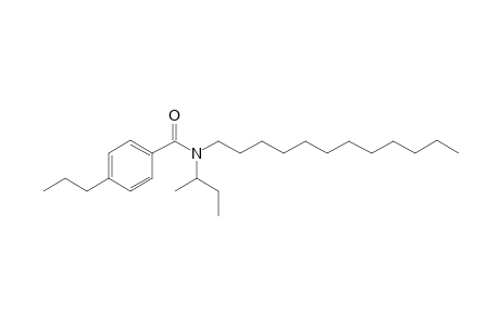 Benzamide, 4-propyl-N-(2-butyl)-N-dodecyl-
