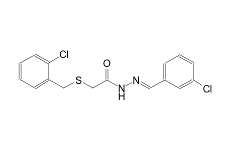 acetic acid, [[(2-chlorophenyl)methyl]thio]-, 2-[(E)-(3-chlorophenyl)methylidene]hydrazide
