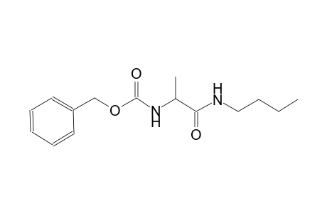 (phenylmethyl) N-[1-(butylamino)-1-oxidanylidene-propan-2-yl]carbamate